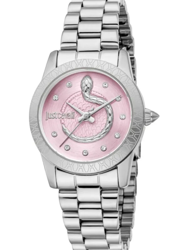 Just Cavalli Damenuhren-Eterna Set Rosa JC1L359M0045