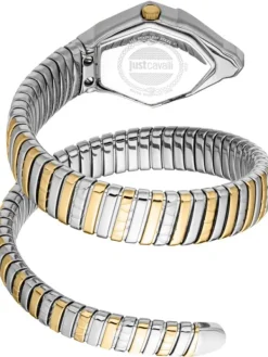 Just Cavalli Damenuhren-Gemma bicolor Grün JC1L358M0075