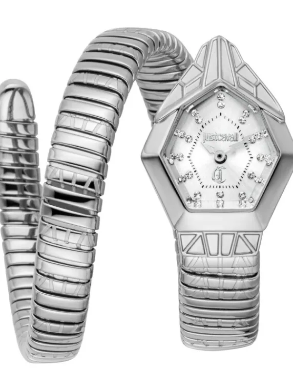 Just Cavalli Damenuhren-Gemma silberf. JC1L358M0015