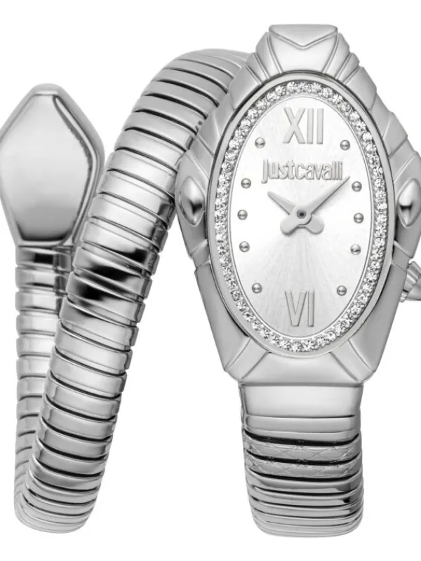 Just Cavalli Damenuhren-Lirica silberf. JC1L357M0015
