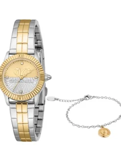 Just Cavalli Damenuhren-Raffinata Set bicolor JC1L328M0075