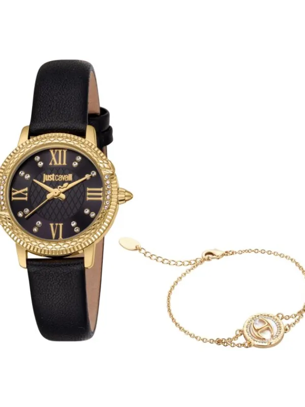 Just Cavalli Damenuhren-Set Fidenza goldf. JC1L276L0025
