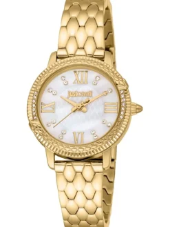 Just Cavalli Damenuhren-Set Fidenza goldf. JC1L276M0055