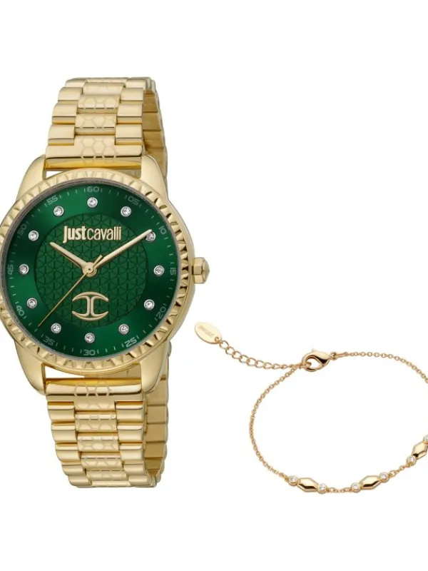 Just Cavalli Damenuhren-Set Regali JC1L176M0065