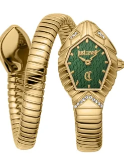 Just Cavalli Damenuhren-Speranza goldf. grün JC1L356M0035