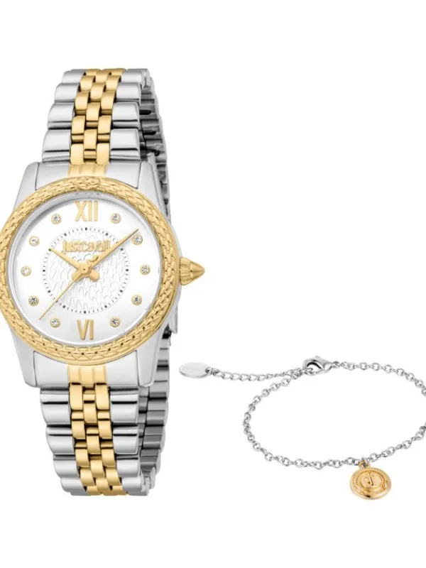 Just Cavalli Damenuhren-Sublime Set bicolor JC1L360M0075