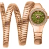Just Cavalli Damenuhren-Vita roség. grün JC1L355M0045