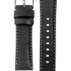 LUMINOX Uhrenarmbänder | Zubehör-7250, 20 mm, Leather, mit Naht FEX.7250.23B.K