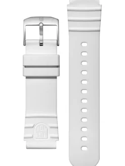 LUMINOX Uhrenarmbänder | Zubehör-0320, 22 mm, SILICONE, wh, Steel FP.2201.10Q