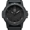 LUMINOX Herrenuhren-LEATHERB SEA TURT GIANT 0320 xs.0321.BO.L
