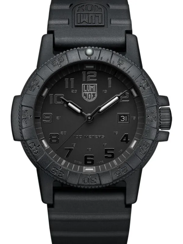 LUMINOX Herrenuhren-LEATHERB SEA TURT GIANT 0320 xs.0321.BO.L