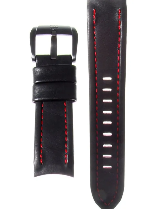 LUMINOX Uhrenarmbänder | Zubehör-Lederband LUM5120/LUM5127, 24 mm FEX.5120.20B.K