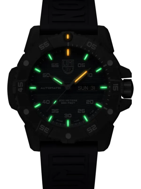 LUMINOX Herrenuhren-MASTER CARBON SEAL AUTOMATIC 3860 SERIES xs.3863
