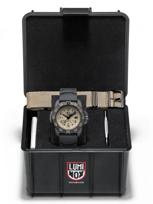 LUMINOX Herrenuhren-NAVY SEAL STEEL 3250 SET xs.3251.CBNSF.SET