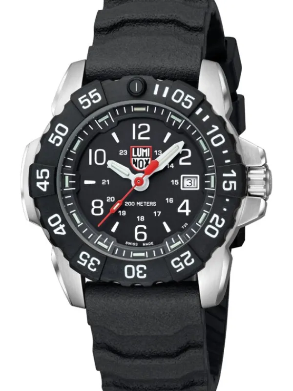 LUMINOX Herrenuhren-NAVY SEAL STEEL 3250 SERIES XS.3251.CB
