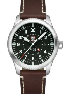 LUMINOX Herrenuhren-P-38 LIGHTNING GMT 9520 SERIES XA.9521