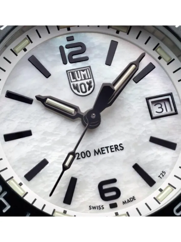 LUMINOX Damenuhren-PACIFIC DIVER 3120M SERIES 39 mm Perlmutt XS.3124M