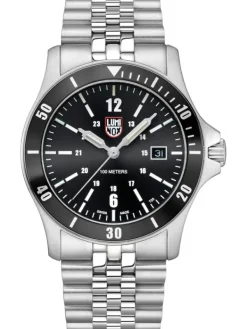LUMINOX Herrenuhren-SPORT TIMER 0910 SERIES schwarz XS.0911