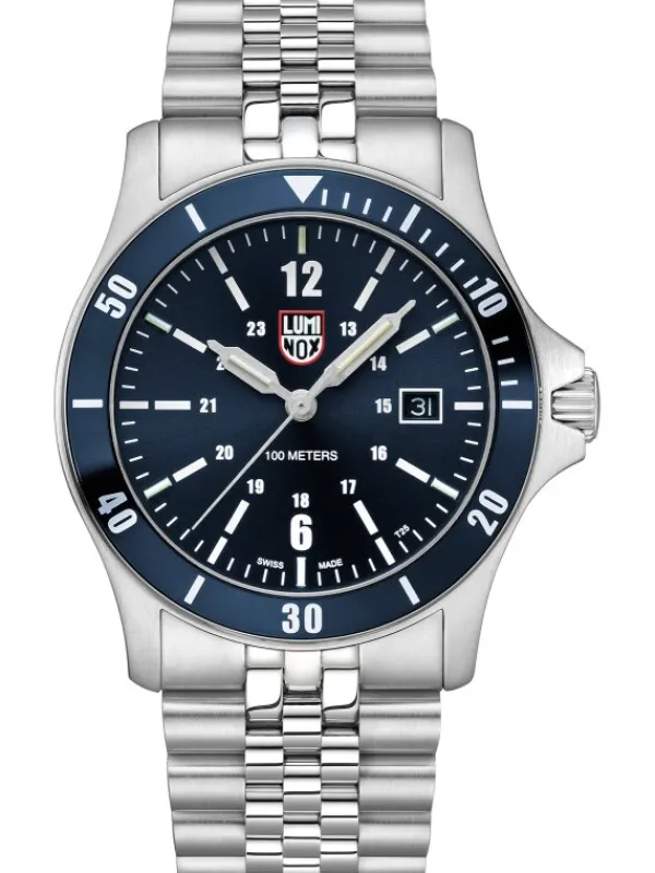 LUMINOX Herrenuhren-SPORT TIMER 0910 SERIES blau XS.0913