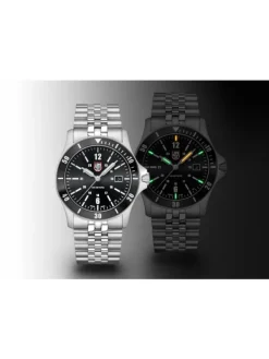 LUMINOX Herrenuhren-SPORT TIMER 0910 SERIES schwarz XS.0911