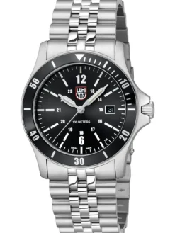 LUMINOX Herrenuhren-SPORT TIMER 0910 SERIES schwarz XS.0911