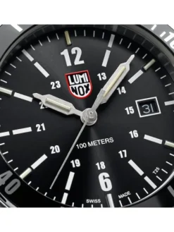 LUMINOX Herrenuhren-SPORT TIMER 0910 SERIES schwarz XS.0911