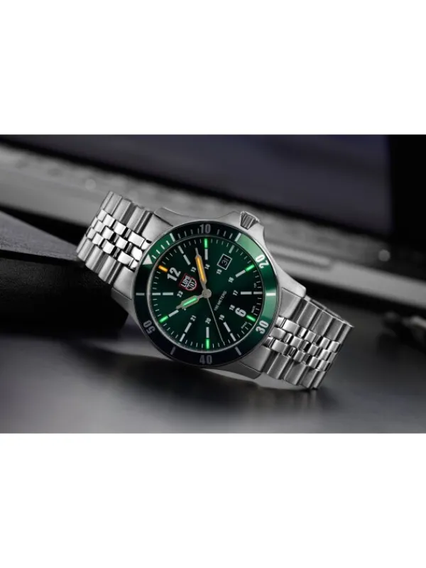 LUMINOX Herrenuhren-SPORT TIMER 0910 SERIES grün XS.0917