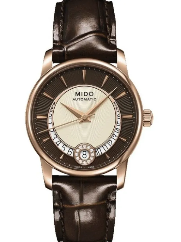 MIDO Damenuhren-BARONCELLI BIG LADY Automatic Diamonds, Ø33mm M007.207.36.291.00