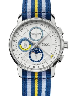 MIDO Herrenuhren-Baroncelli Chronograph Mondphase M027.625.17.031.00