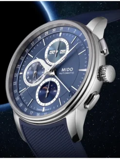 MIDO Herrenuhren-Baroncelli Chronograph Mondphase M027.625.17.041.00