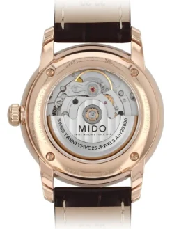 MIDO Herrenuhren-BARONCELLI II GENT Automatic, Ø38mm, rosé M8600.3.13.4
