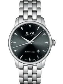 MIDO Herrenuhren-BARONCELLI II GENT Ø38mm STAHL M8600.4.18.1