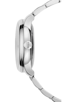 MIDO Damenuhren-BARONCELLI II, LR/A/STEEL/WHITE MOP M039.207.11.106.00