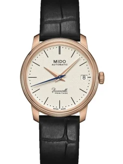 MIDO Damenuhren-BARONCELLI III Automatic Lady, roségoldfarben M027.207.36.260.00