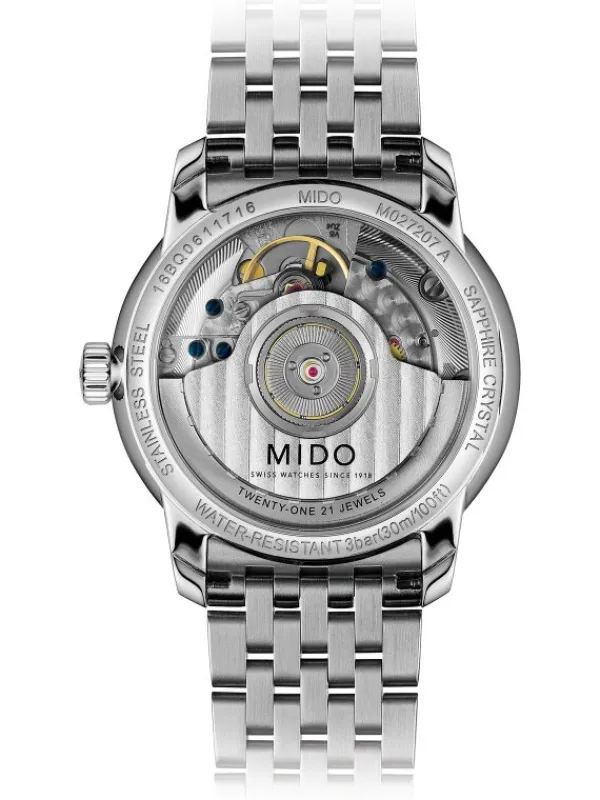 MIDO Damenuhren-BARONCELLI III Automatic Lady, 33mm M027.207.11.010.00