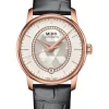 MIDO Damenuhren-Baroncelli Prisma Automatic rosé, Diamonds M007.207.36.116.00