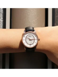 MIDO Damenuhren-Baroncelli Prisma Automatic rosé, Diamonds M007.207.36.116.00