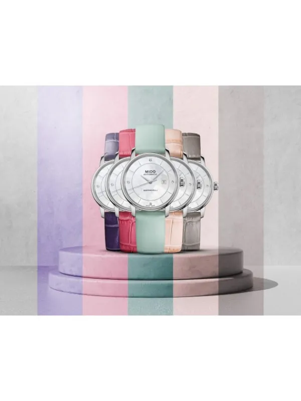 MIDO Damenuhren-Baroncelli Signature Lady Colours M037.207.16.106.00