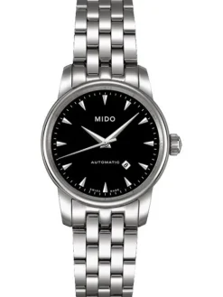 MIDO Damenuhren-BARONCELLI SZ/LR/A/STEEL/BLACK M76.0.041.81