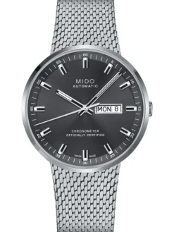 MIDO Herrenuhren-COMMANDER ICÔNE Automatic Chronometer, grey M031.631.11.061.00