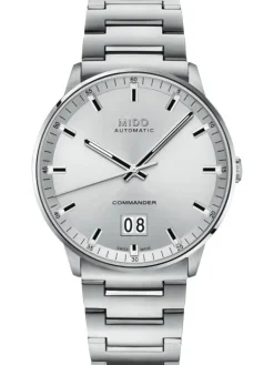 MIDO Herrenuhren-COMMANDER II Automatic Big Date, Stahlarmband M021.626.11.031.00