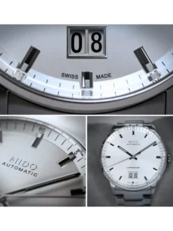 MIDO Herrenuhren-COMMANDER II Automatic Big Date, Stahlarmband M021.626.11.031.00
