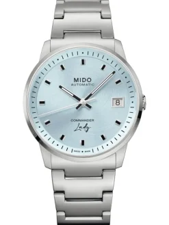 MIDO Damenuhren-COMMANDER Lady Blue M021.207.11.041.00