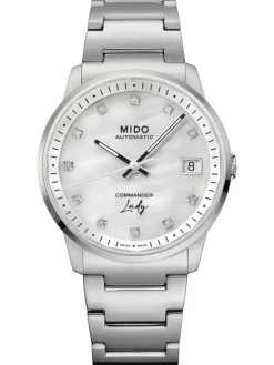 MIDO Damenuhren-COMMANDER Lady Diamont M021.207.11.106.00