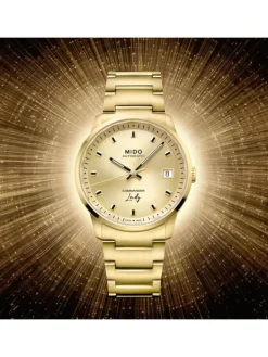 MIDO Damenuhren-COMMANDER Lady goldf. M021.207.33.021.00