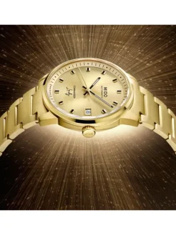 MIDO Damenuhren-COMMANDER Lady goldf. M021.207.33.021.00