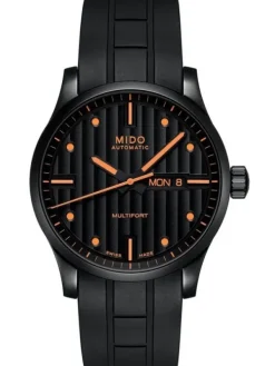 MIDO Herrenuhren-MULTIFORT GENT BLACK M005.430.37.051.80