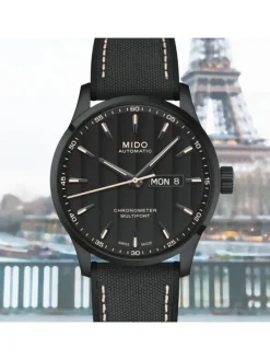MIDO Herrenuhren-MULTIFORT III/GR/COSC/BLACK PV M038.431.37.051.00