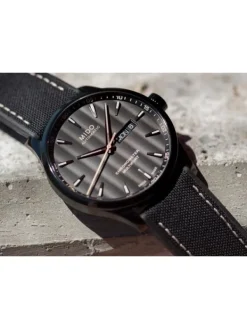 MIDO Herrenuhren-MULTIFORT III/GR/COSC/BLACK PV M038.431.37.051.00