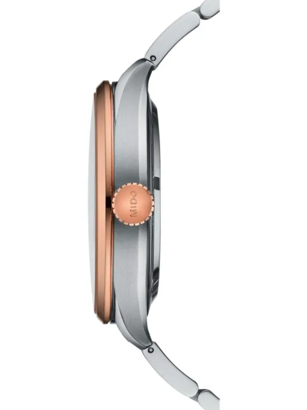 MIDO Herrenuhren-MULTIFORT III/GR/COSC/STEEL/SI M038.431.11.031.00